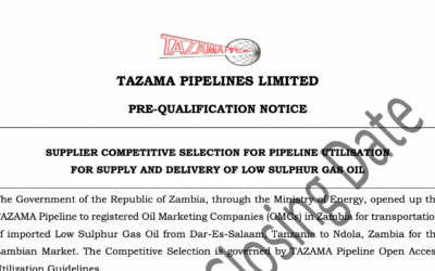 Supplier Competitive Selection for pipeline utilization